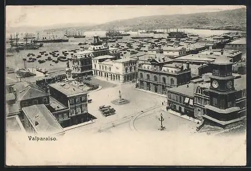 AK Valparaiso, Partie am Hafen