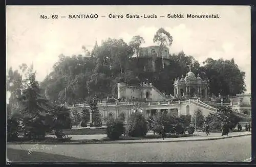 AK Santiago, Cerro Santa-Lucia, Subida Monumental