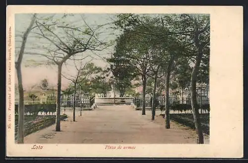 AK Lota, Plaza de armas