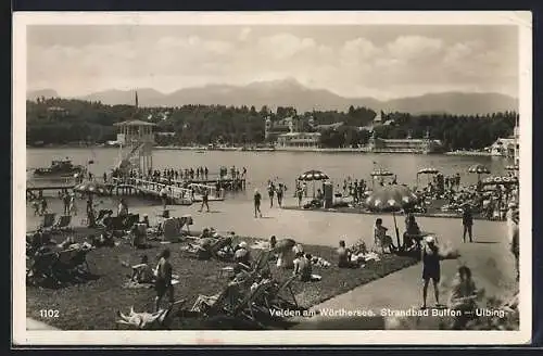 AK Velden am Wörthersee, Strandbad Bulfon-Ulbing