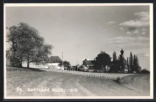 AK St. Gotthard /Mhlkr., Ortspartie