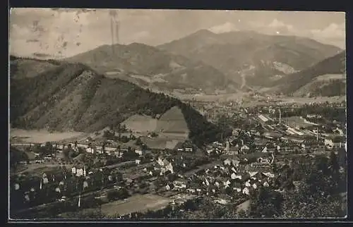 AK Kapfenberg, Teilansicht mit Gussstahlfabrik Gebr. Böhler & Co. AG