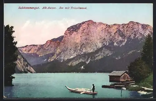 AK Altaussee, See mit Trisselwand