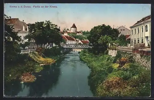 AK Krems a. d. Donau, Partie am Fluss