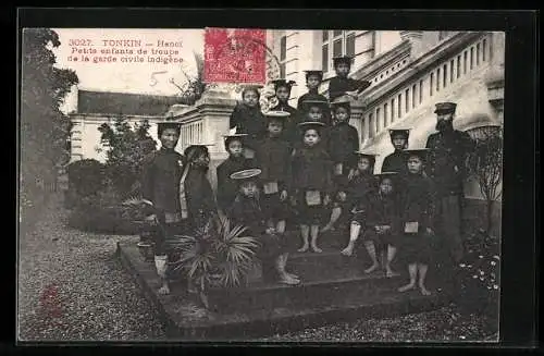 AK Hanoi, Petits enfants de troupe de la garde indigène