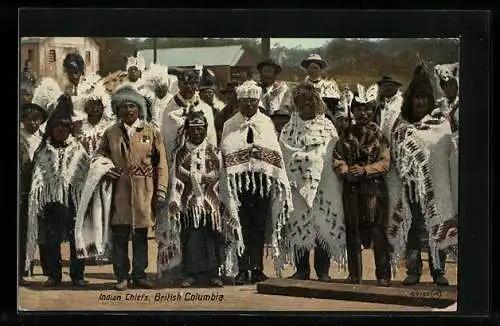 AK British Columbia, Indian Chiefs, Indianer