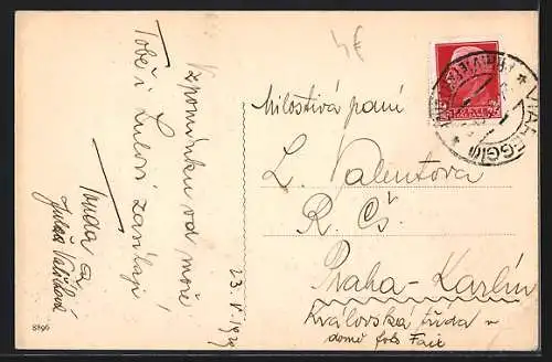 AK Viareggio, Alpi Apuane viste dal Molo