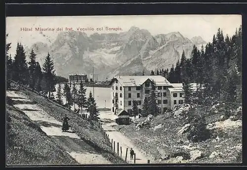 AK Misurina, Hotel Misurina dei frat. Vecellio col Sorapis