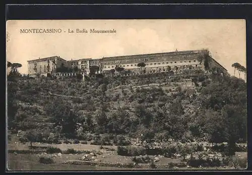 AK Montecassino, La Badia Monumentale