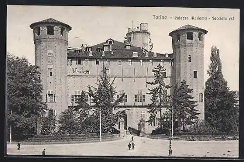 AK Torino, Palazzo Madama, Facciata est