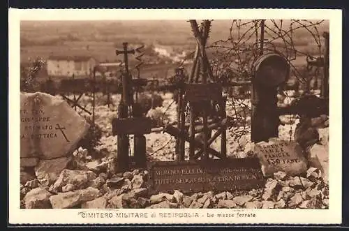 AK Redipuglia, Cimitero militare du redipuglia, La mazze ferrate