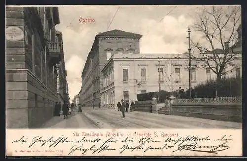 AK Torino, Via Accademia Albertina ed Ospedale S. Giovanni