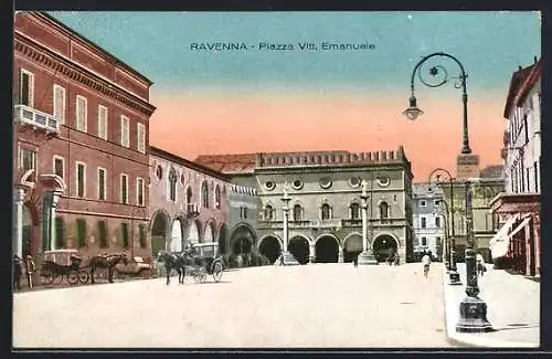 AK Ravenna, Piazza Vittorio Emanuele