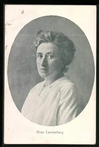 AK Rosa Luxemburg im Portrait