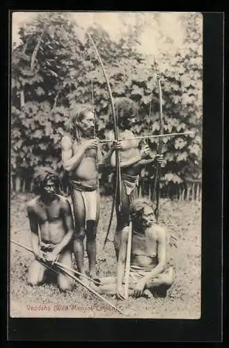 AK Ceylon, Veddahs, Wild Men of Ceylon