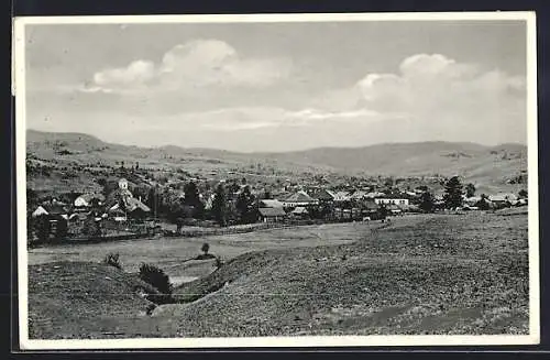 AK Jasina, Ortsansicht aus der Vogelschau