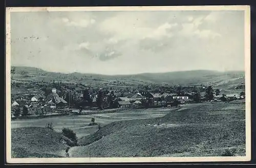 AK Jasina, Ortsansicht aus der Vogelschau