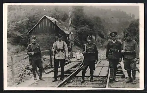 AK Terebesfejerpatak, Magyar-román határ