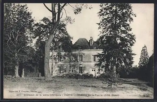 AK Héric /Loire-Inf., Chateau de la Prairie, Cote Ouest