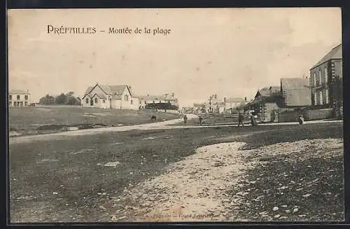 AK Préfailles, Montée de la plage