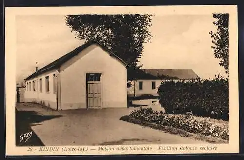 AK Mindin /L.-Inf., Maison Departementale, Pavillon Colonie scolaire