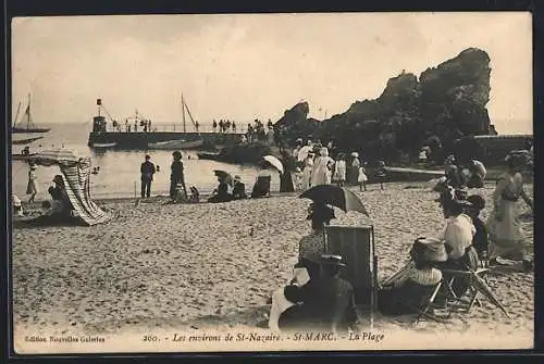 AK Saint-Marc /St-Nazaire, La Plage