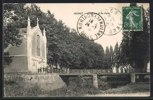 AK Indret, L`Eglise et le Pont