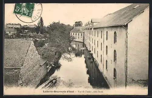 AK Issé, Laiterie-Beurrerie d`Issé, Vue de l`usine, cote Nord