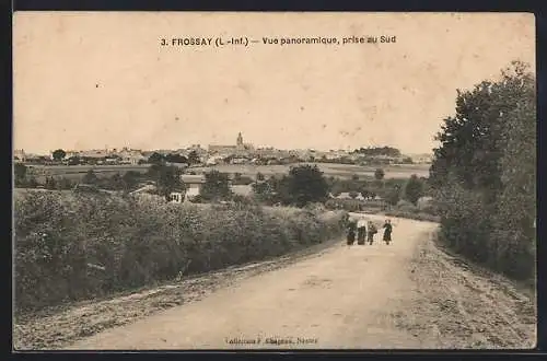 AK Frossay, Vue panoramique, prise au Sud