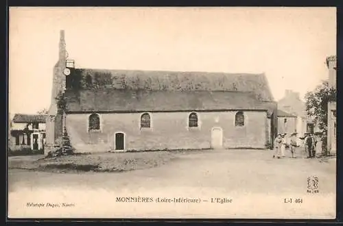 AK Monnieres /Loire-Inferieure, L`Eglise