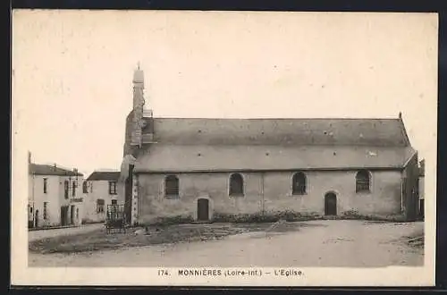 AK Monnieres /Loire-Inf., L`Eglise