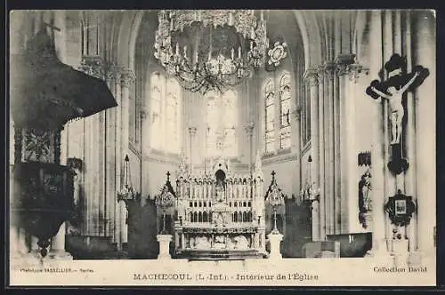 AK Machecoul /L.-Inf., Interieur de l`Eglise