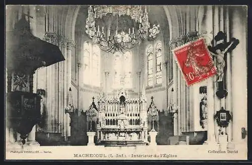 AK Machecoul /L.-Inf., Interieur de l`Eglise