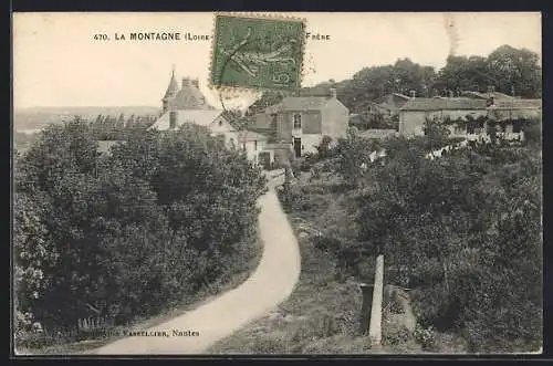 AK La Montagne /Loire-Inf., Ortsansicht