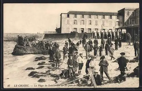 AK Le Croisic, La Plage du Sanatorium de St-Jean-de-Dien