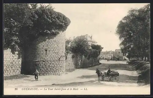 AK Guerande, La Tour Saint-Jean et le Mail