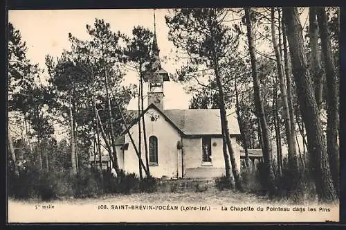 AK Saint-Brevin-l`Ocean, La Chapelle du Pointeau dans les Pins