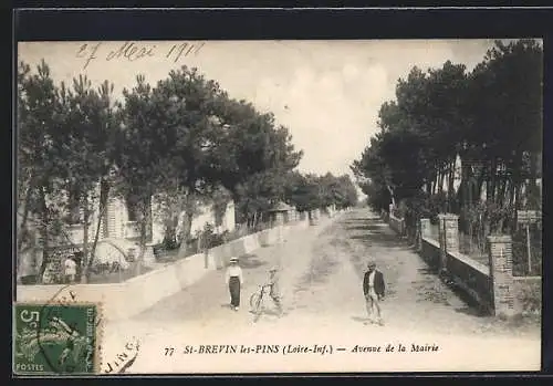 AK Saint-Brévin-les-Pins, Avenue de la Mairie