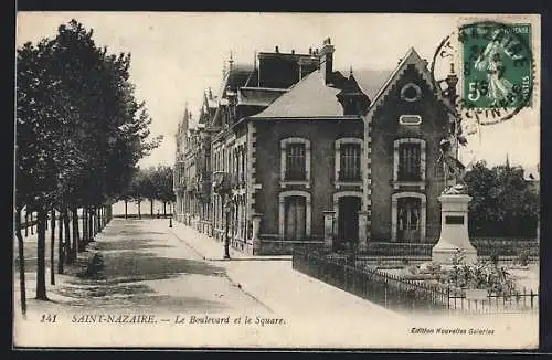 AK Saint-Nazaire, Le Boulevard et le Square