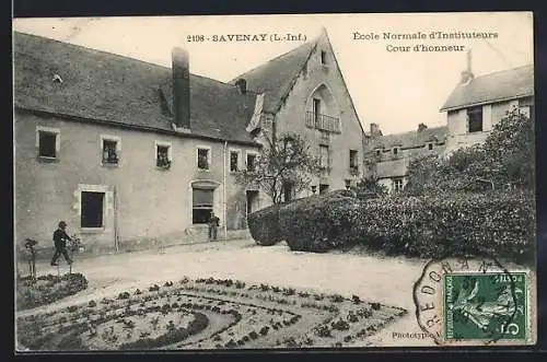 AK Savenay, Ecole Normale d`Instituteurs, Cour d`honneur