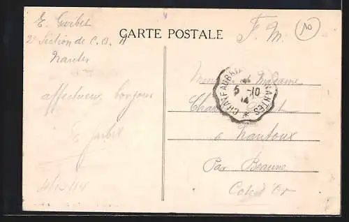 AK Sucé /Loire Inf., Arrivée par la Route de Carquefou