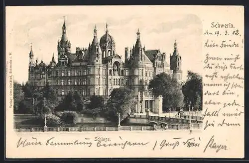 AK Schwerin / Mecklenburg, Schloss