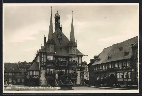 AK Wernigerode a. Harz, Rathaus