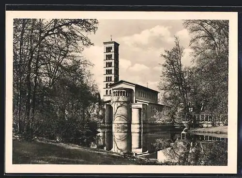 AK Potsdam, Ansicht der Friedenskirche