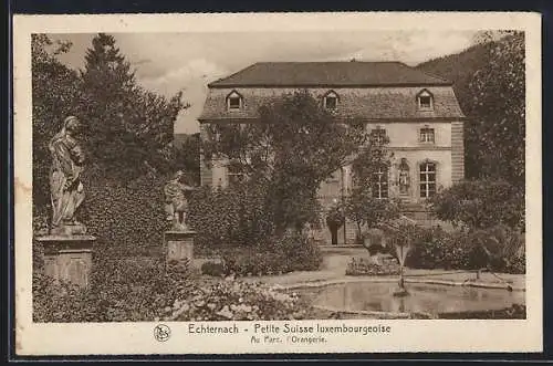 AK Echternach, Petite Suisse luxembougeoise, Au Parc, l`Orangerie