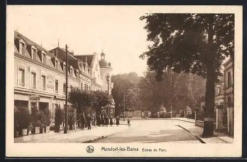 AK Mondorf-les-Bains, Entrée du Parc