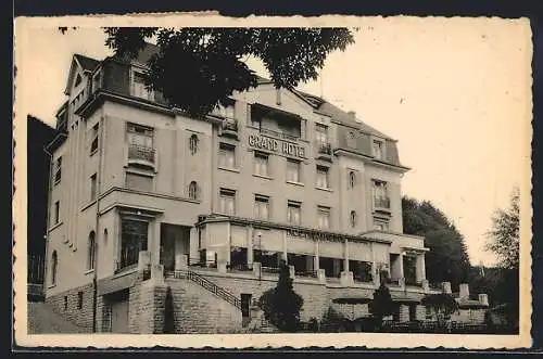 AK Echternach, Grand Hotel Albert Wengler, Route de Diekirch