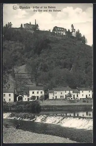 AK Vianden, L`Our et les Ruines