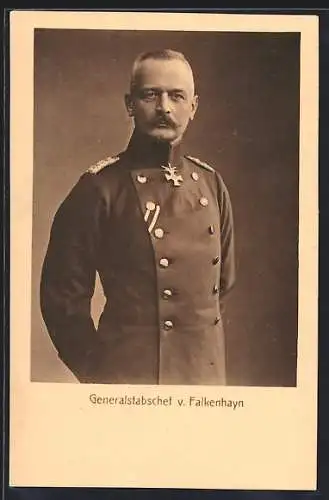 AK Generalstabchef v. Falkenhayn, Heerführer