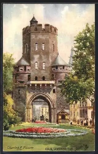 Künstler-AK Köln, Severins-Tor